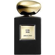 Giorgio Armani Prive Cuir Noir